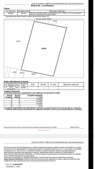 Teren de vanzare, 20.000 mp, sector 1, intravilan, curti-constructii. - 3