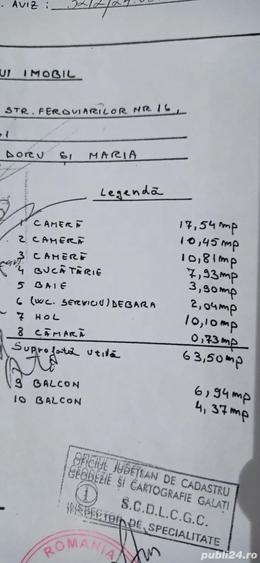 Vand apartament3camere micro 13 b - 7