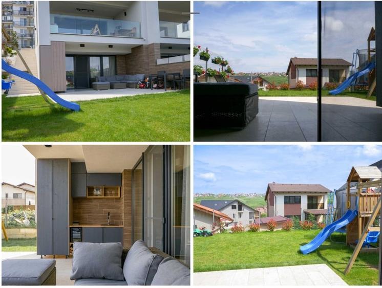 Duplex cu 4 camere, ultrafinisat, panorama, gradina, Manastur - 1
