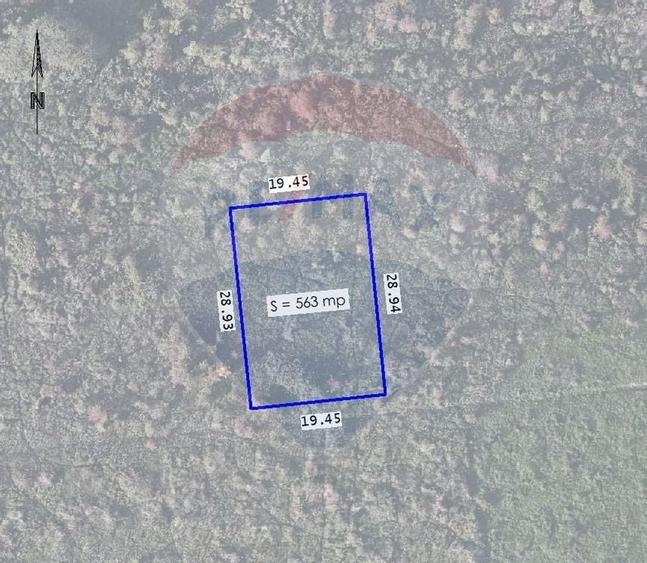 Teren de Vanzare - 563 mp, Intravilan - Cartier Viena,  (Sanmartin) - 1