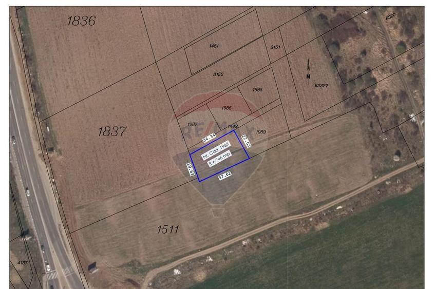 De vanzare teren intravilan 745 mp, Sanmartin - 4