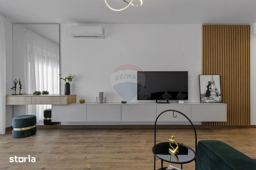Apartament cu 3 camere decomandat, mobilat în Șega
