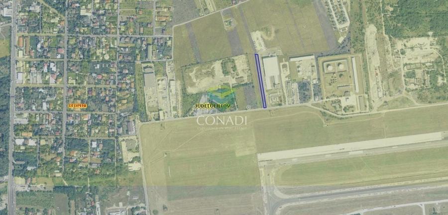 Teren zona Aeroport Otopeni pretabil hala, parcare, logistica - 6