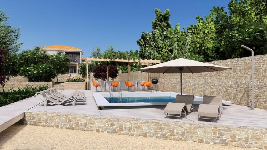 Vila mediteraneana, cartier cu iesire la lac, zona relaxare, peninsula Balotesti - 2