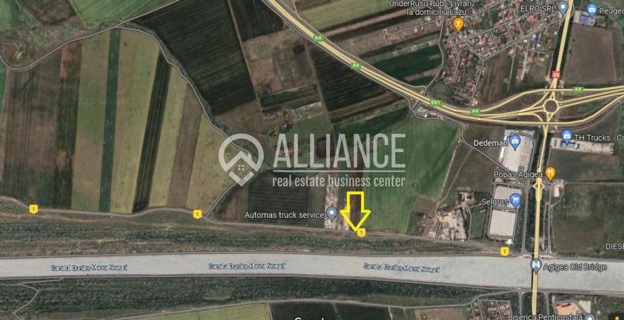 LAZU - SELGROS (Cod 01) Teren intravilan ideal hale depozitare. - 1