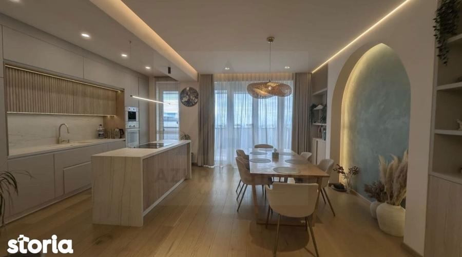 Penthouse 133 mp utili 4 camere 2 terase loc parcare in zona Centrala - 4
