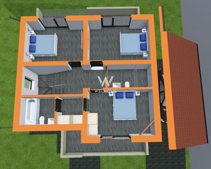 Casa Individuala cu CARPORT si teren 500 mp Selimbar-Sibiu - 7