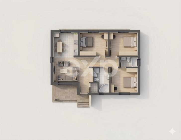 Case individuale 4 camere Trivale | zona Colina Verde - Magic - 2