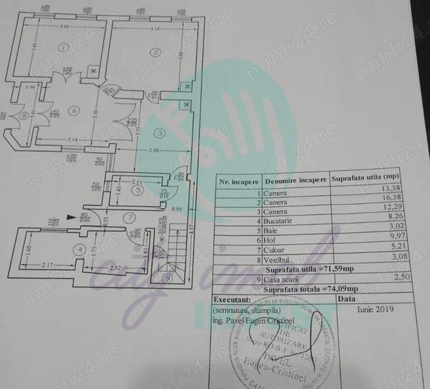 Vila 6 camere – Ultracentral | Unirii – Ideala Birou Showroom Cabinet - 12