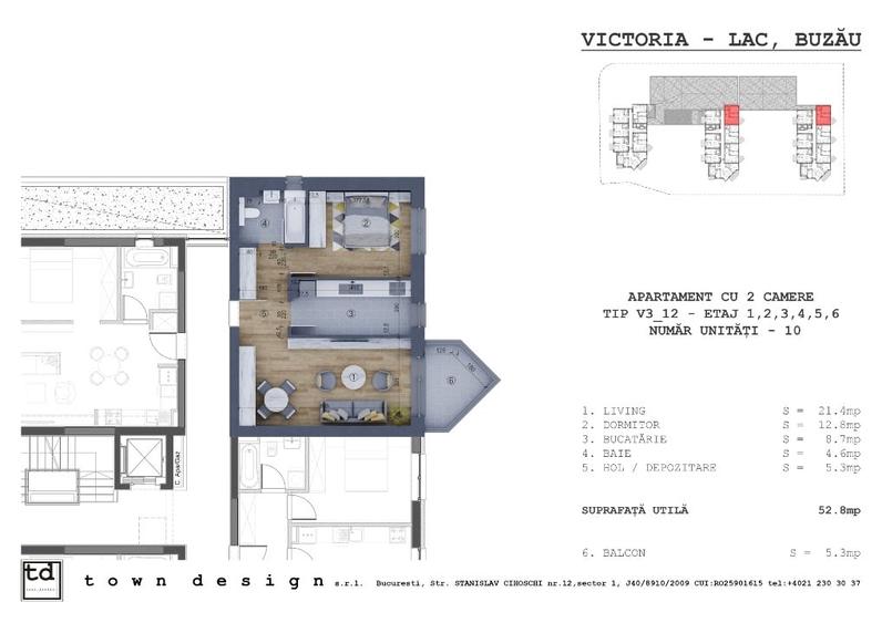 Apartamente noi cu doua camere - Victoria Lake Buzau - 7