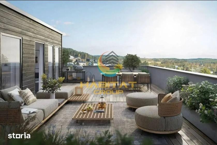 Penthouse 4 camere, terasa 110,4 mp, Sector 4, Comision 0% - 7