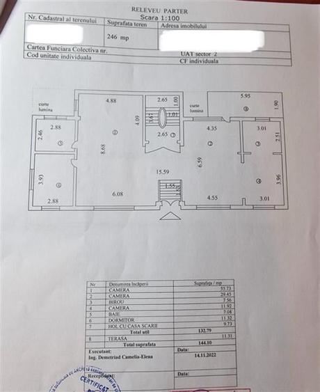 Vanzare imobil nou | Eminescu - Mosilor - Fainari | teren 246 mp | garaj | - 37
