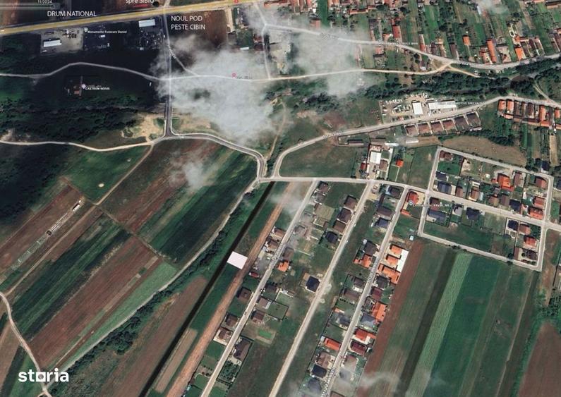 Teren de vanzare 500 mp, intravilan, Cristian, Sibiu, zona de case - 2