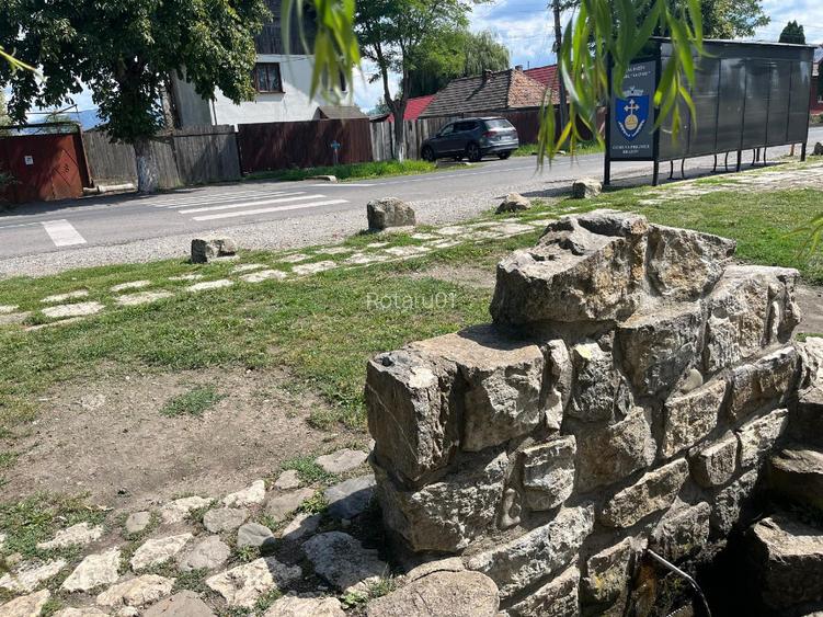 Proprietate UNICA: Casa la rosu cu teren mare si acces la rau Proprietate UNICA: Casa la rosu cu teren mare si acces la rau