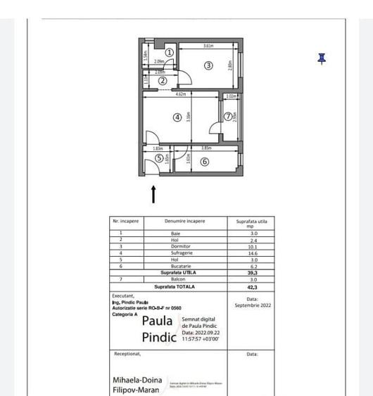 Apartament 2 camere in cartier VEST - 5