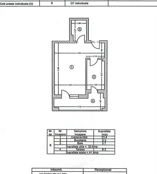 DIRECT PROPRIETAR Vand Garsoniera+terasa+loc parcare Popesti-Leordeni - 4