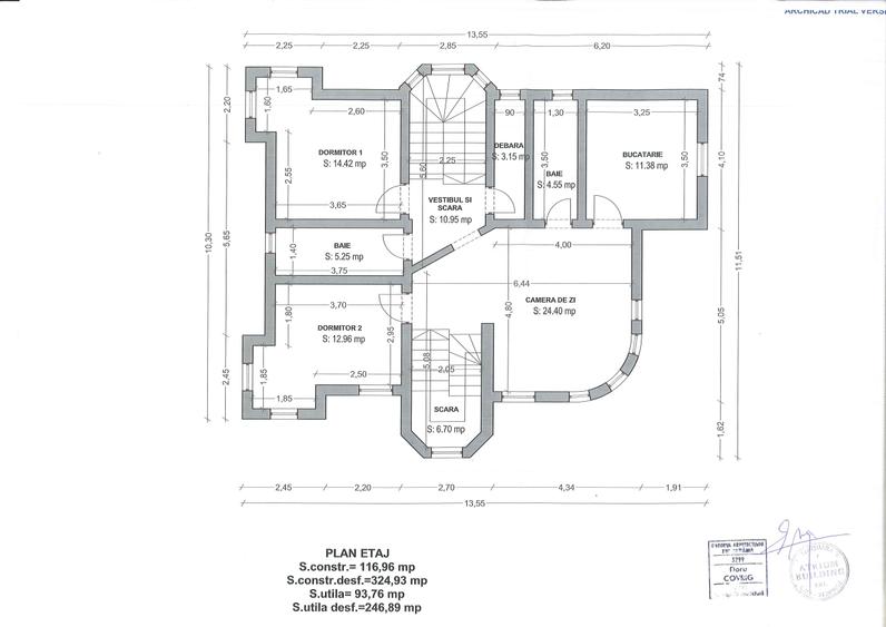 De vanzare etaj vila, vad comercial – Dumbravita langa benzinaria ESO- 627 - 2