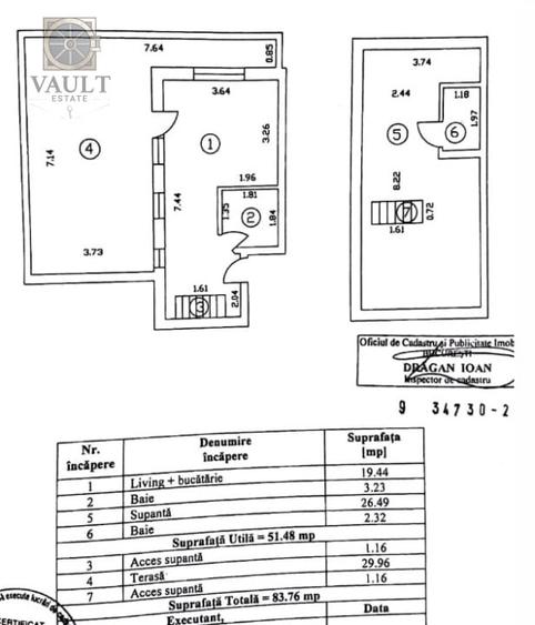2 camere - Loc de parcare- Terasa 30MP- Pallady -1 Decembrie 1918 - 12