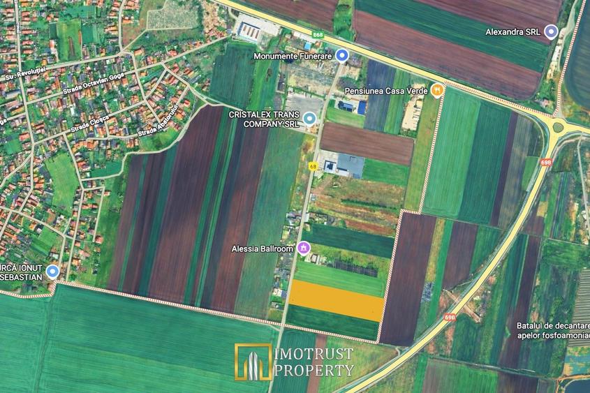 Teren pentru investiție în Vladimirescu, Arad – 20.000 mp - 1