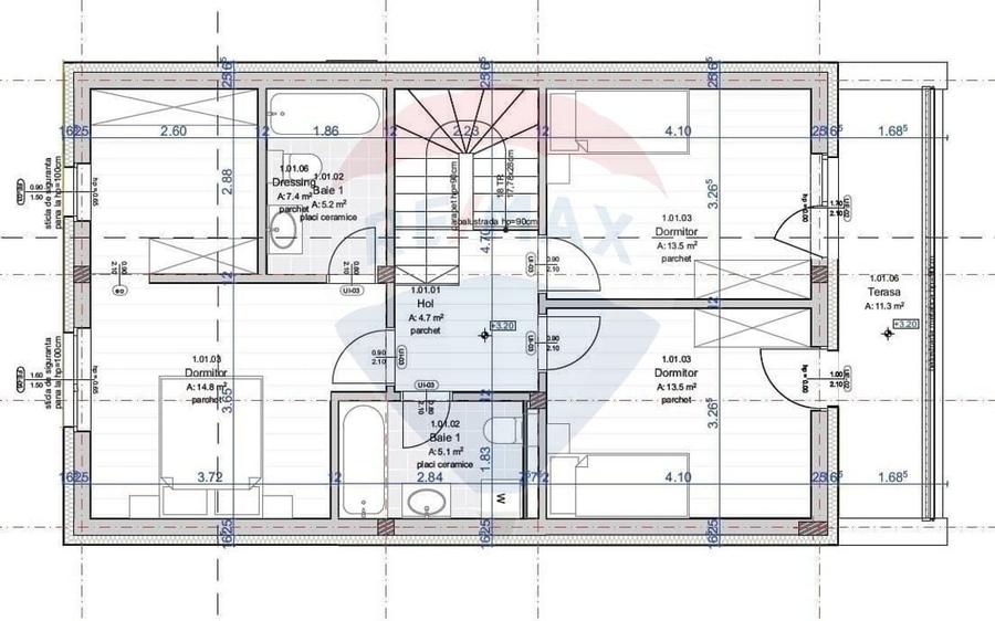 Casa la rosu, 800mp teren,  front 24, Jucu de Sus, comision 0 - 8
