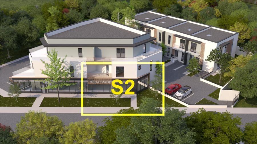 Spatiu comercial cu vad, parcul Dendrologic - 2