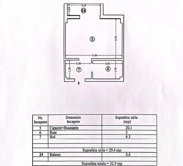Studio cu vedere la mare, langă plajă - 12