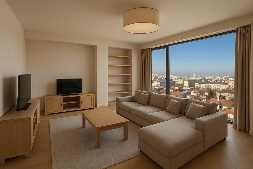 PENTHOUSE PANORAMIC – Etaj 9 | 4 Dormitoare | 5 Băi | Living 103 mp - 2