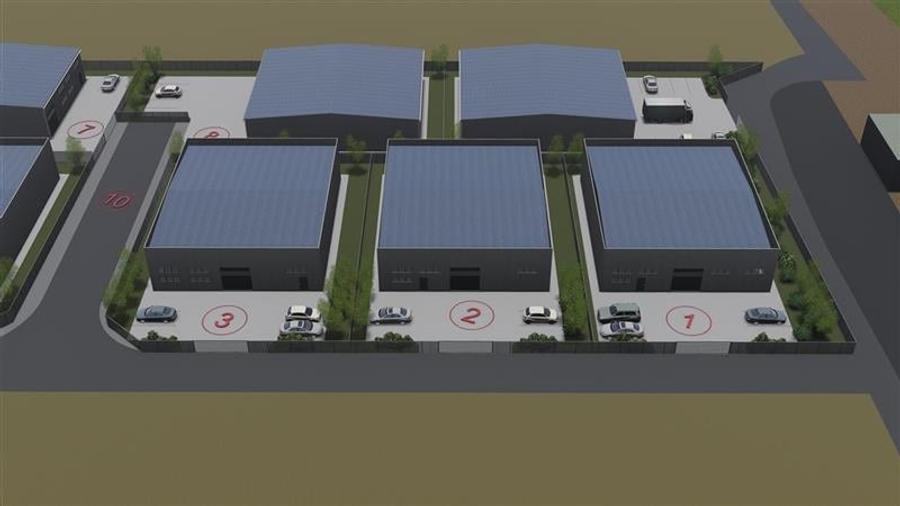 Teren cu PUZ pentru hala, parcelabil la cerere - 2