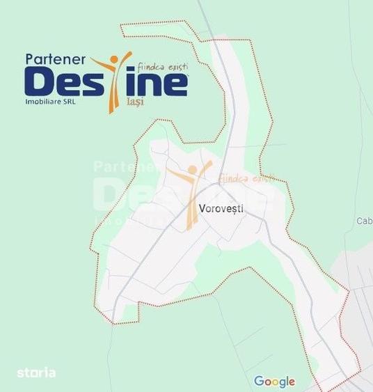 Teren de 1550 mp, în Miroslava