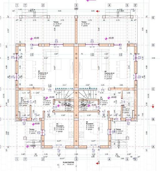 Duplex cu 4 camere cu Canalizare în Giroc