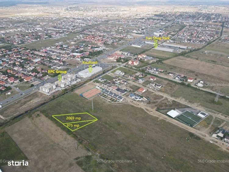 Teren de Servicii + Zona Verde Locatie Excelenta Comision 0% - 3