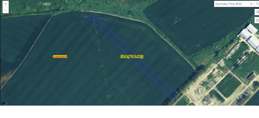 Vand  teren  extravilan  Giarmata - 1