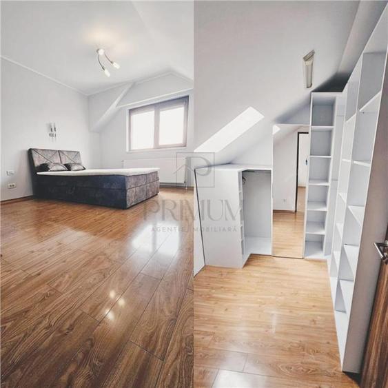 Duplex cu teren 522 mp - asfalt  - panouri si garaj - mobilat si utilat - 7