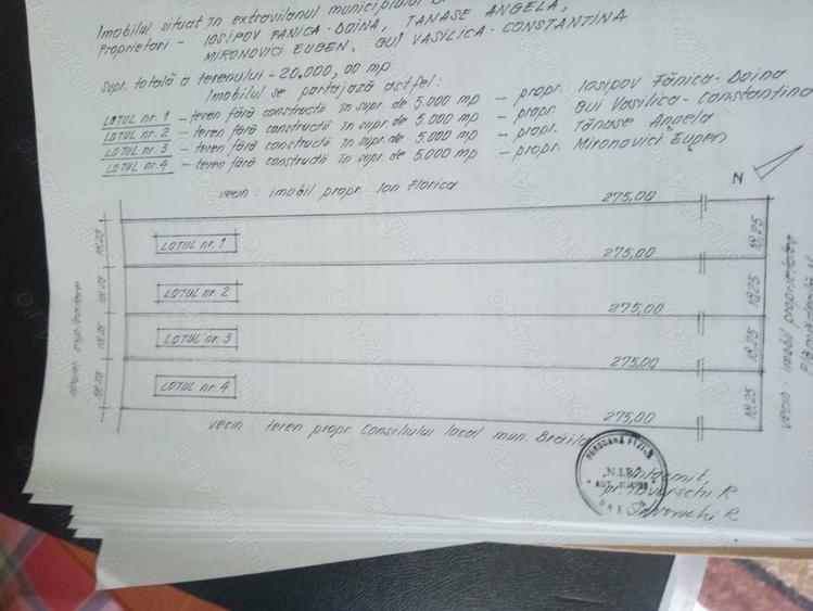 Vand teren extravilan in Braila, 5000 mp. - 3