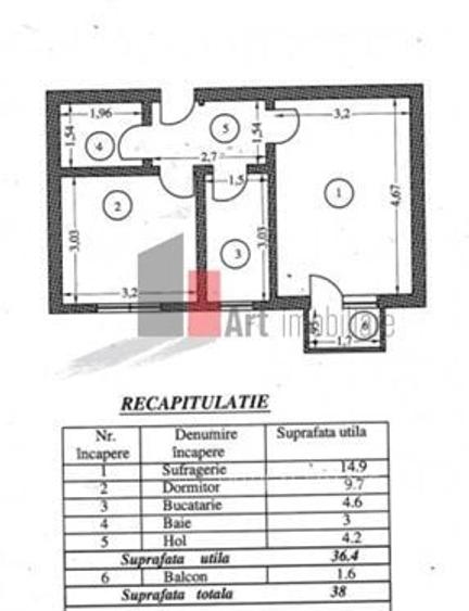 Apartament 2 camere Prelungirea Ghencea/Valea Oltului - 6