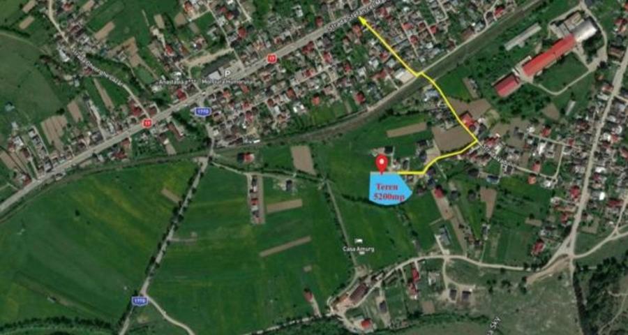 5200 sau 2600 mp teren vanzare,direct proprietar, parcelabil, apropiere Arinis - 8