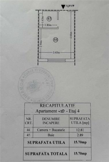 Camera de camin, renovata, mobilata- Bld Poitiers - 8