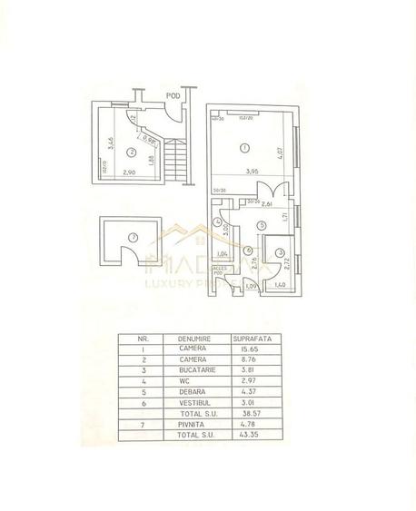 Garsoniera Premium in Vila interbelica**Boxa+Mansarda+Curte/R. Beller/DOROBANTI - 14