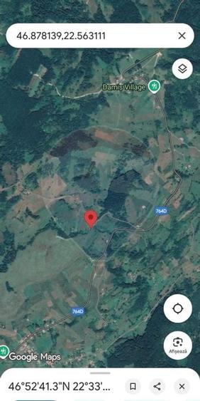 Teren constructii si faneata/livada 3082 mp Damis Bratca drum DJ 764D - 18