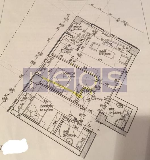 INCHIRIERE 2 CAMERE | DECOMANDAT | ZONA - NERVA TRAIAN - 53