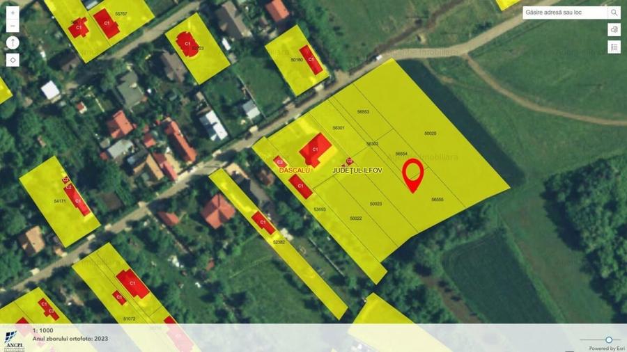 Teren 510 mp Dascalu - 1
