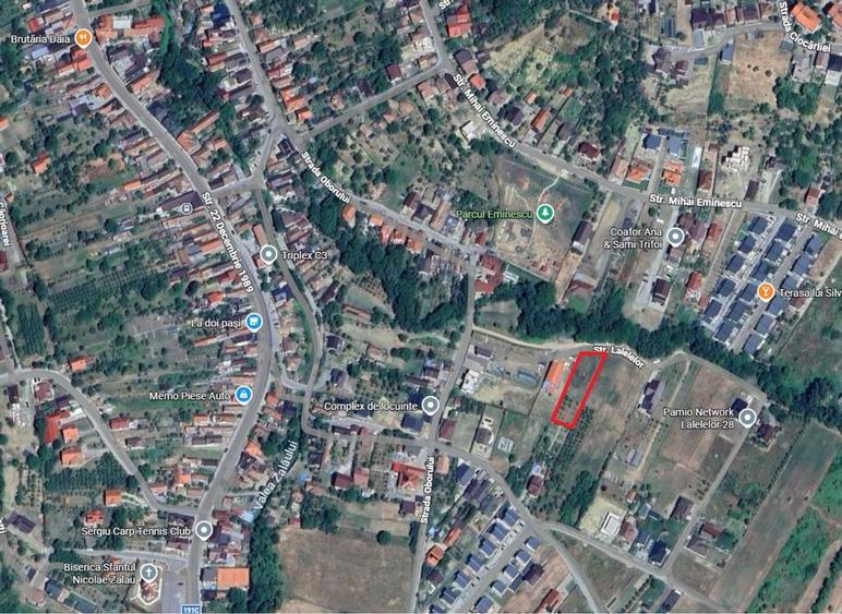Teren intravilan str. Lalelelor - 15 ari - 2