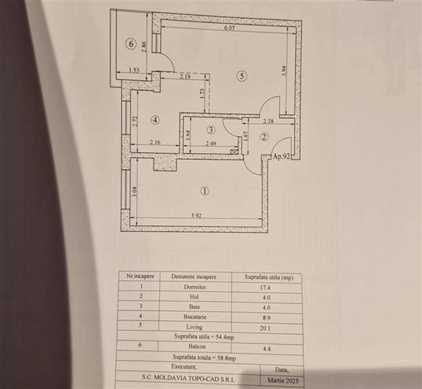 Apartament 2 camere decomandat TATARASI si loc de parcare - 5