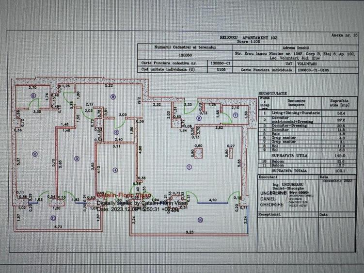 Direct proprietar - apartament 4 camere de inchiriat Cortina 126 Erou Iancu N. - 5