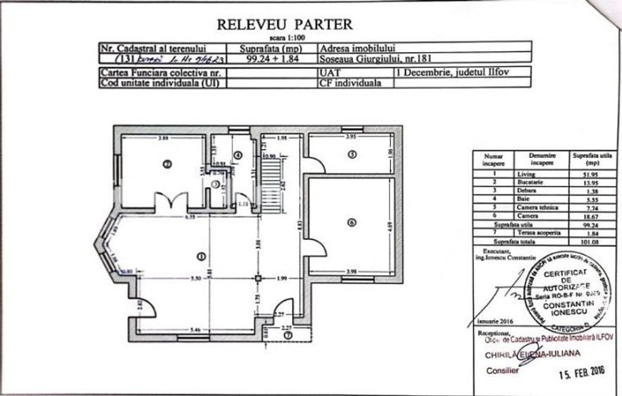 Vila P+1+Teren 1094MP + Gradina + Livada + Garaj | 1 Decembrie - Sos. Giurgiului - 49