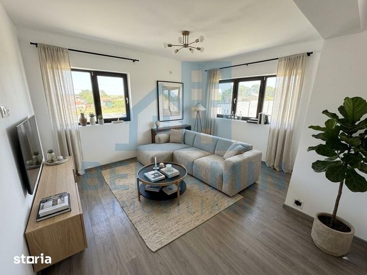 Casa la cheie-Living-2 Dormitoare-Baie-Gaze-Curent-Apa-350mp teren - 2