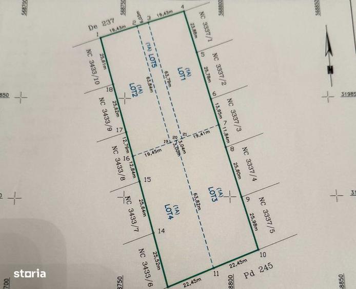 Teren Teghes Domnesti 5696mp - 1