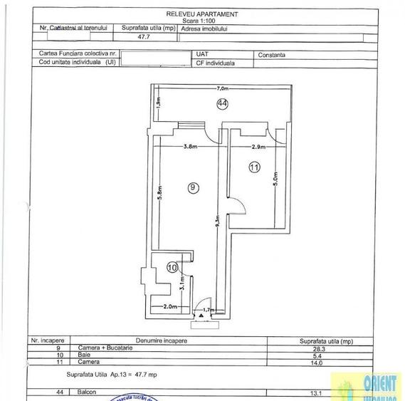Statiunea Mamaia, Rex, 2 camere, etaj 1, vanzari - 2