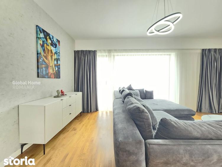 Apartament cu 2 camere decomandat, mobilat în Băneasa