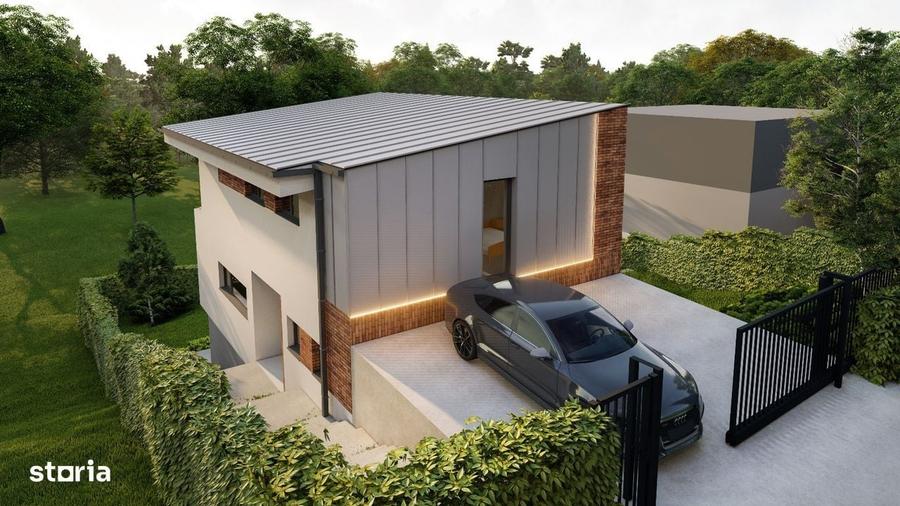 Casă cu 4 camere cu Teren 600 Mp în Baciu